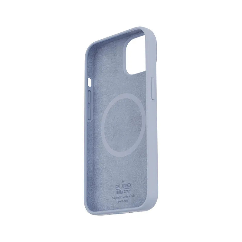 PURO ICON MAG – dėklas iPhone 14 Plus MagSafe (Sierra Blue)