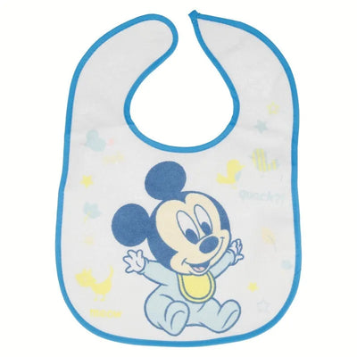 Mickey Mouse - Mažas seilinukas su lipduku (2 vnt.)