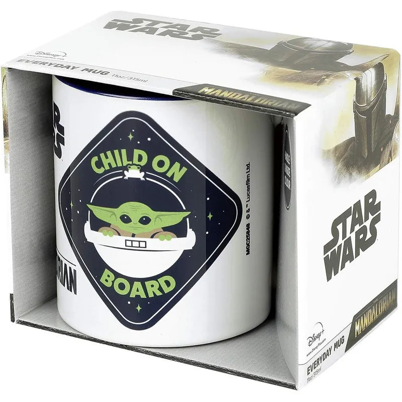 Star Wars – Keraminis puodelis dovanų dėžutėje 300 ml (The Mandalorian Baby Yoda)