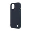 BMW Silicone Signature Logo – dėklas iPhone 13 mini (tamsiai mėlynas)