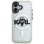 Karl Lagerfeld IML Karl Sketch Logo MagSafe - Dėklas iPhone 17 (Skaidrus)