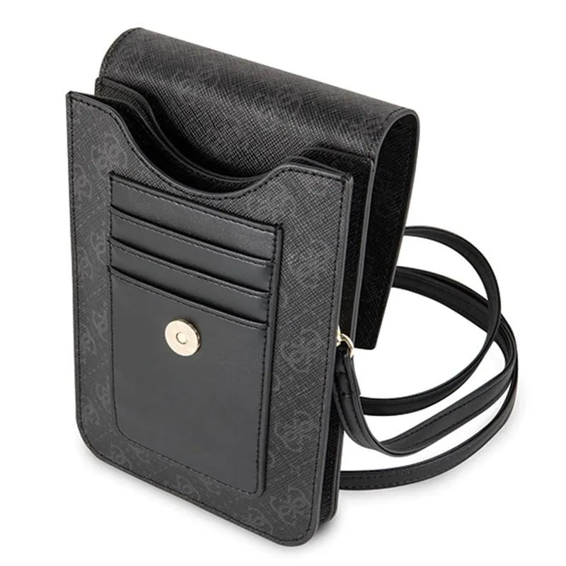 „Guess 4G Uptown Wallet“ telefono krepšys (juodas)