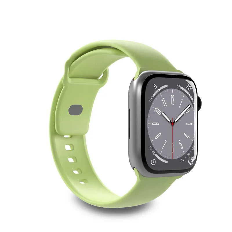 PURO ICON – Elastingas dirželis Apple Watch 38/40/41/42 mm (S/M ir M/L) (Matcha žalia)