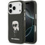 Karl Lagerfeld IML Aquarelle Karl & Logo MagSafe – Dėklas iPhone 17 Pro (juodas)