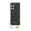 Guess 4G Charms kolekcija – Samsung Galaxy Z Fold 5 dėklas (pilkas)