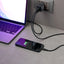 Cellularline Multipower Micro GaN – USB-C ir USB-A „Power Delivery“ 30W tinklo įkroviklis (juodas)