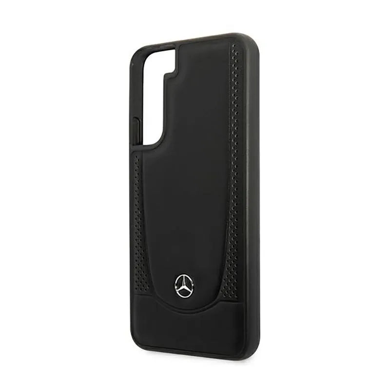 Mercedes Leather Urban Line – dėklas Samsung Galaxy S22+ (juodas)