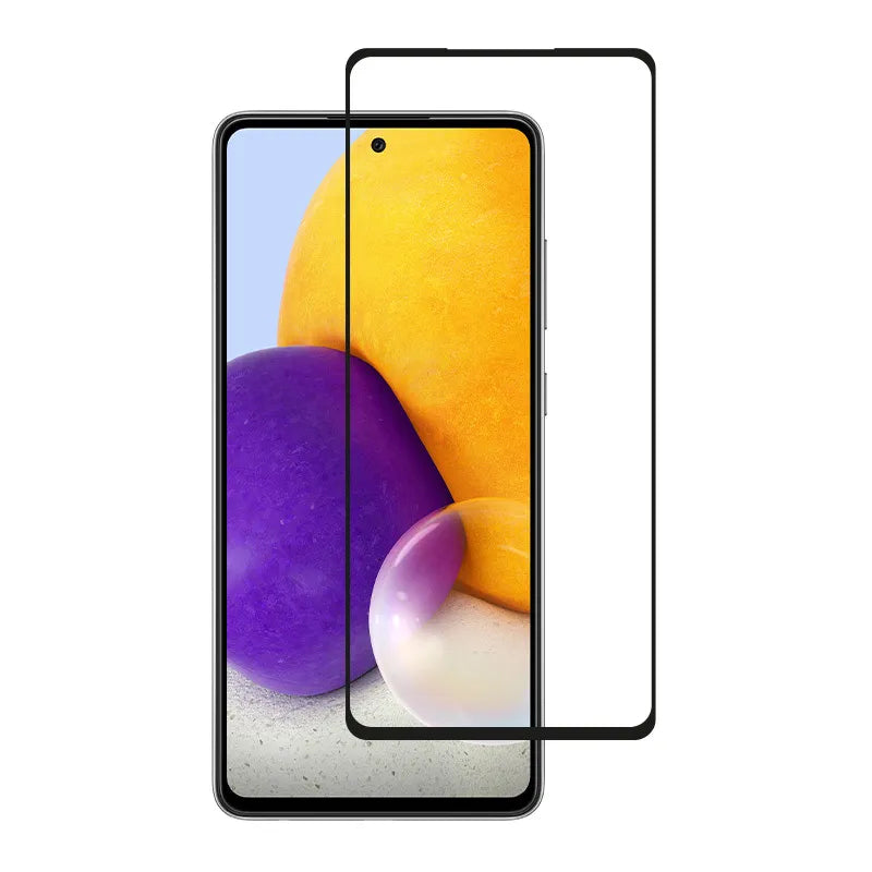 Crong 7D Nano Flexible Glass – nedūžtantis 9H hibridinis stiklas visam Samsung Galaxy A72 ekranui