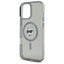 Karl Lagerfeld IML Metal Choupette Head MagSafe – dėklas iPhone 16 Pro Max (juodas)