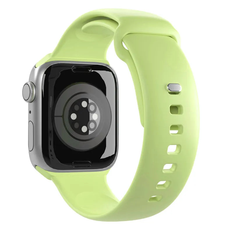 PURO ICON – Elastingas dirželis Apple Watch 38/40/41/42 mm (S/M ir M/L) (Matcha žalia)
