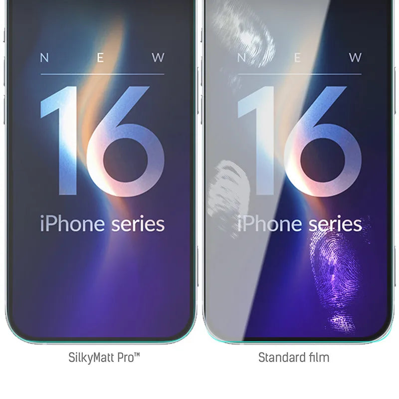 3mk Silky Matt Pro – matinė apsauginė plėvelė, skirta iPhone 16