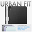 Spigen Urban Fit - Dėklas skirtas iPad Air 11" M3 (2025) / M2 (2024) / iPad Air 10.9" (5-4 karta) (2022-2020) (Juodas)