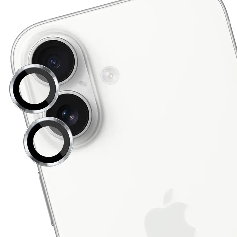 3mk Lens Protection Pro – kameros objektyvo stiklas, skirtas iPhone 17 (sidabrinis)