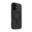 Crong Hybrid Frost MAG Cover – dėklas su MagSafe skirtas iPhone 16 (juodas)