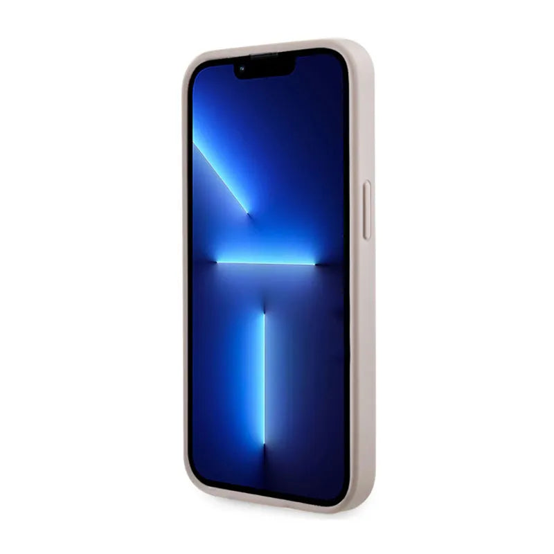 Guess 4G Printed Stripes MagSafe - dėklas skirtas iPhone 13 Pro (rožinis)