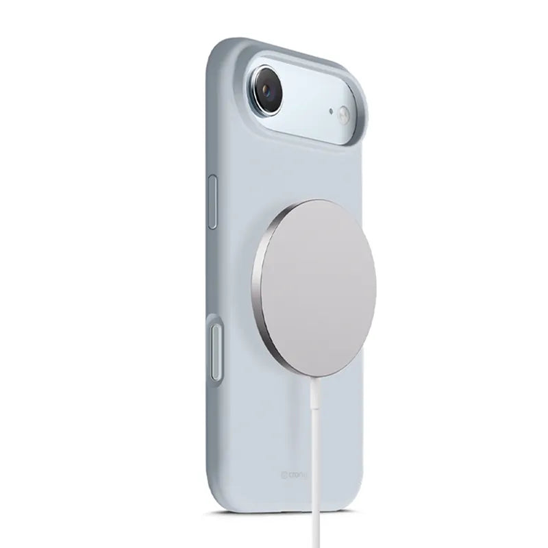 Crong Color Cover Magnetic – MagSafe dėklas iPhone Air (mėlynas)