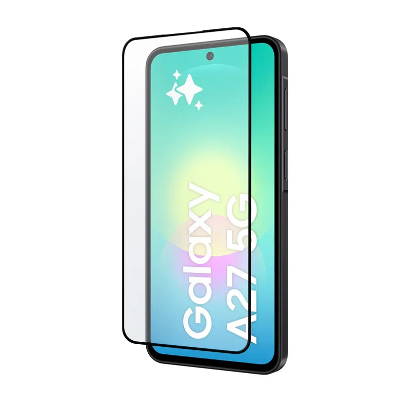 Crong 3D Armor Glass Lite – Visu paviršiumi klijuojamas grūdintas stiklas, skirtas Samsung Galaxy A27 5G