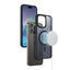 Crong Hybrid Frost MAG Cover - iPhone 15 Pro MagSafe dėklas (tamsiai mėlynas)