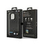 BMW Leather Carbon Blue Line - Dėklas iPhone 14 Pro (Juodas)