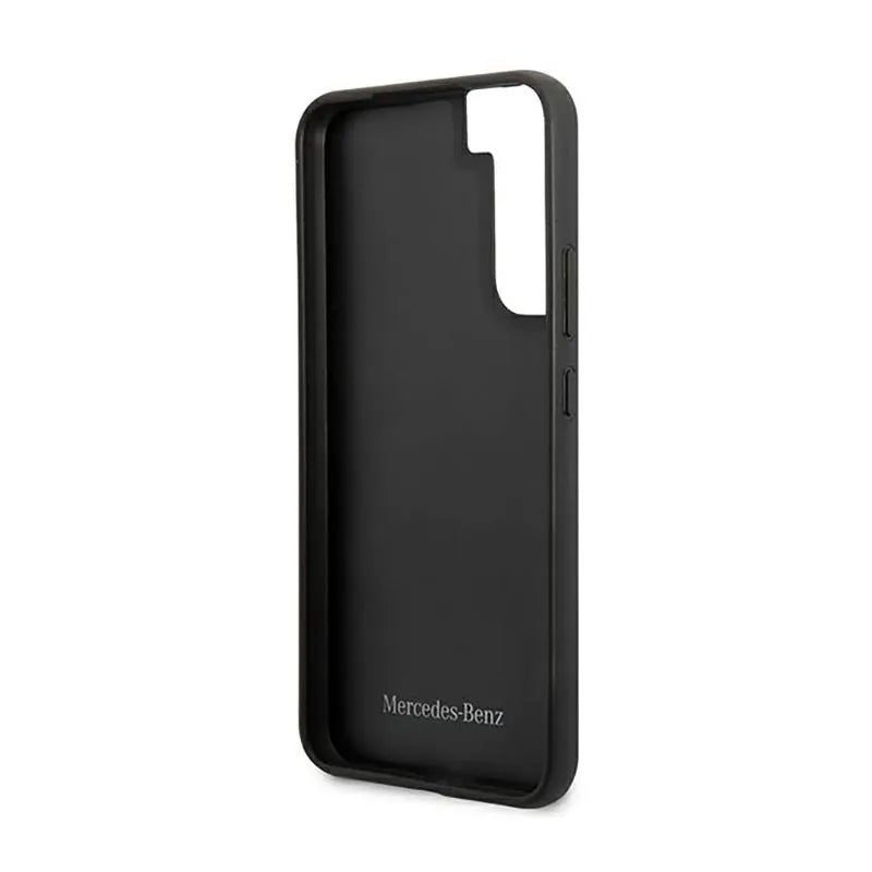 Mercedes Leather Urban Line – dėklas Samsung Galaxy S22+ (juodas)