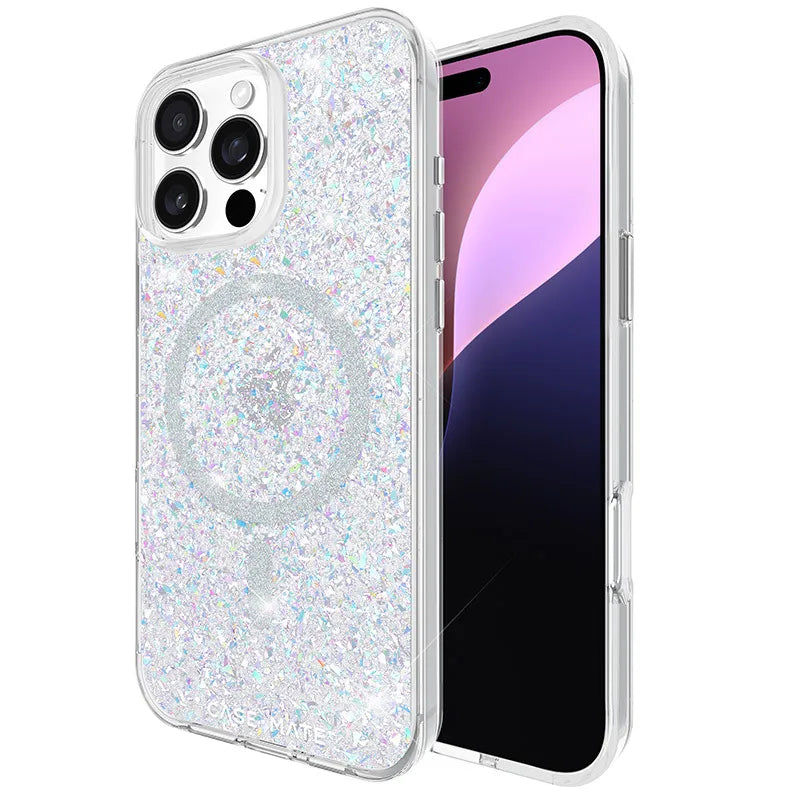 Case-Mate Twinkle MagSafe – Dėklas, skirtas iPhone 16 Pro Max (Disco)