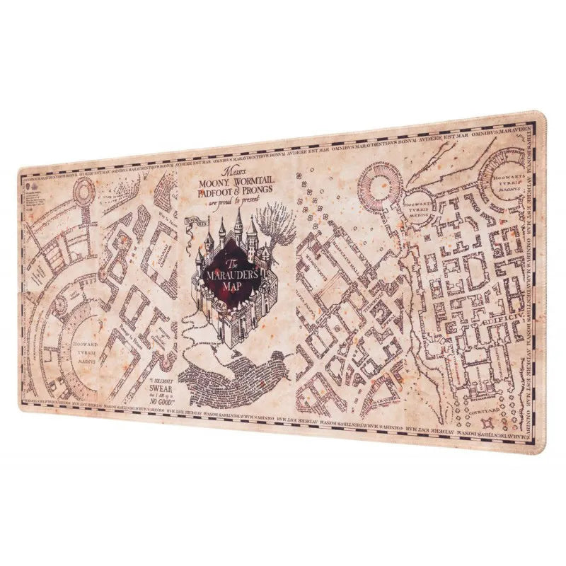 Harry Potter – XXL žaidimų/stalo kilimėlis Marauder's Map (80 x 35 cm)