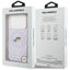 Karl Lagerfeld IML Glitter Karl & Choupette Heads Logo MagSafe – dėklas iPhone 17 Pro Max (violetinis)