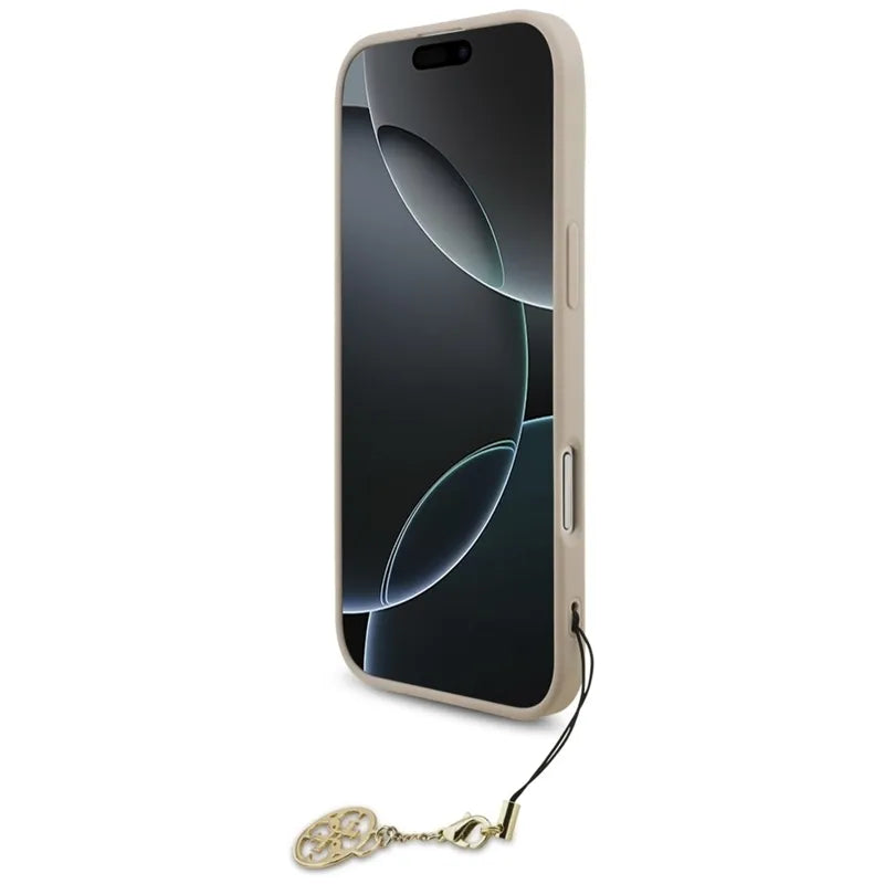 Guess 4G Charms Collection MagSafe – dėklas iPhone Air (rožinis)