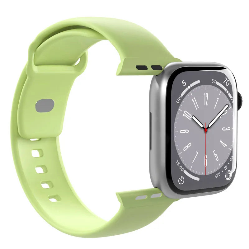 PURO ICON – Elastingas dirželis Apple Watch 38/40/41/42 mm (S/M ir M/L) (Matcha žalia)