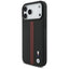 BMW M Perforated Stripe Logo MagSafe - iPhone 17 Pro Max dėklas (raudonas)
