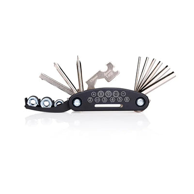 Bicycle Gear – 14 dalių dviračių įrankių rinkinys dėkle