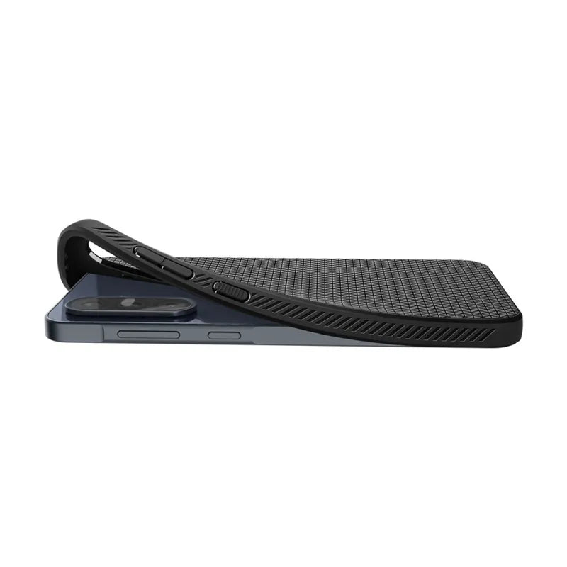 Spigen Liquid Air – dėklas Samsung Galaxy A36 5G (Matte Black)