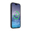 Crong Hybrid Frost MAG Cover – dėklas su MagSafe skirtas iPhone 16 (juodas)