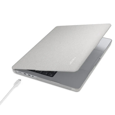Spigen Urban Fit – dėklas MacBook Pro 14" (M5/M4/M3/M2/M1/2026-2021) (Heather Grey)