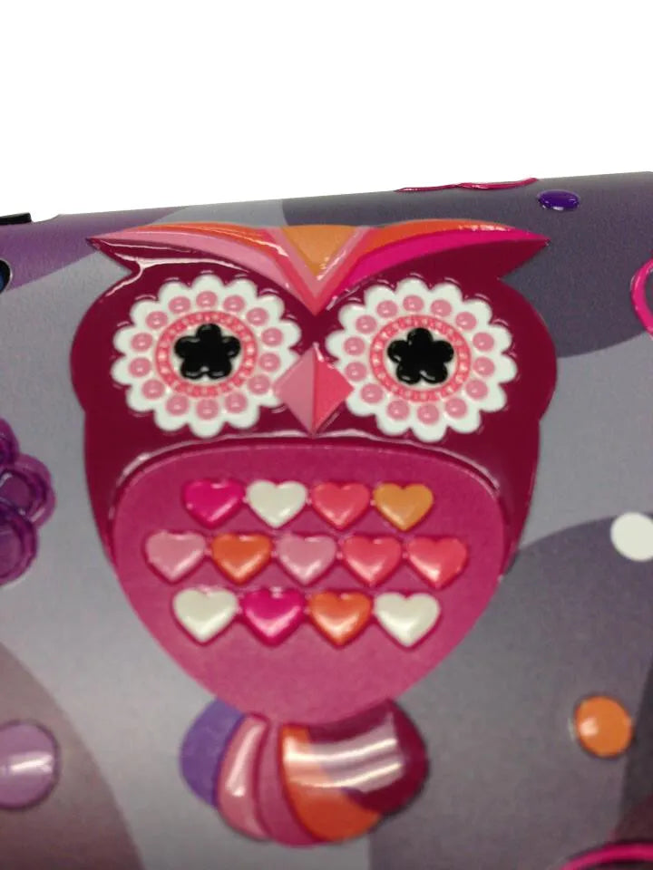 Nexgen lipdukai su 3D efektu, skirti Samsung Galaxy S3 (Owlettes 3D)