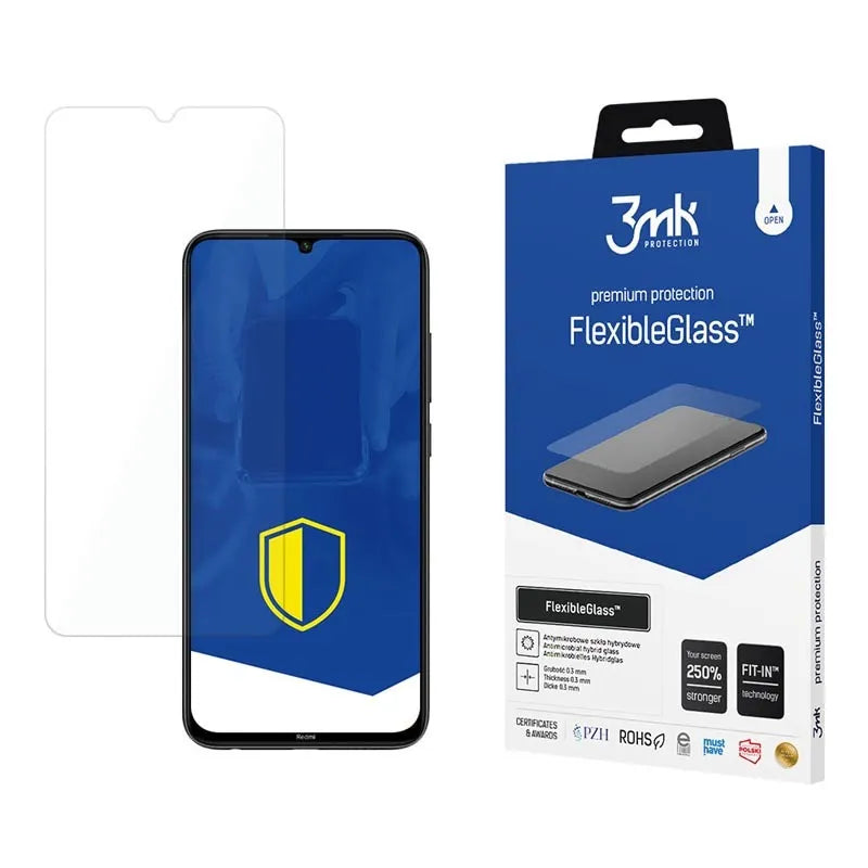 3mk FlexibleGlass – hibridinis stiklas Xiaomi Redmi Note 8 Pro