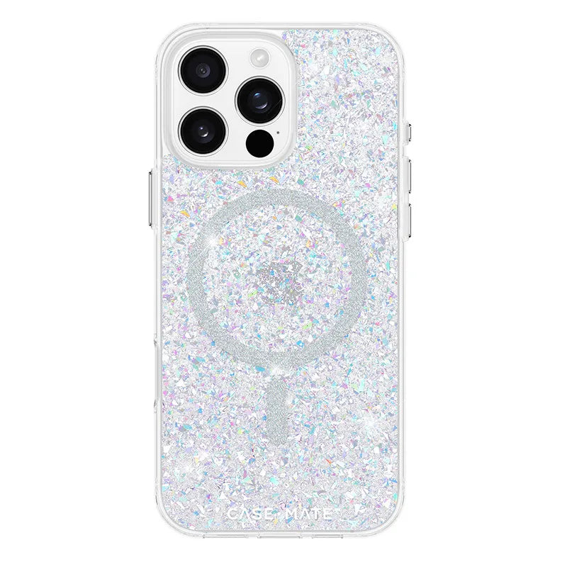 Case-Mate Twinkle MagSafe – Dėklas, skirtas iPhone 16 Pro Max (Disco)