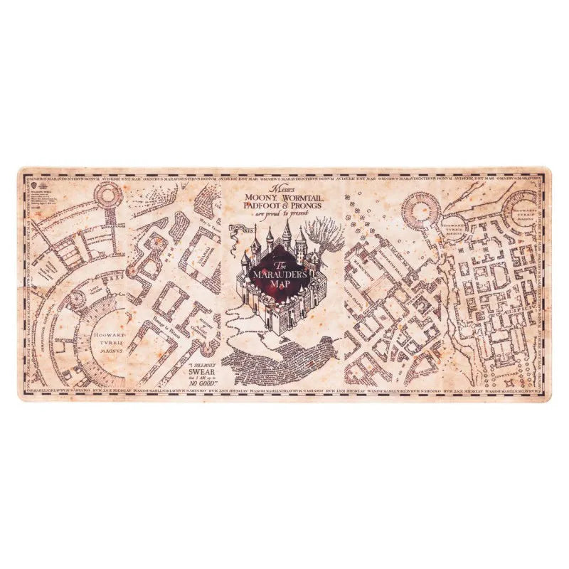 Harry Potter – XXL žaidimų/stalo kilimėlis Marauder's Map (80 x 35 cm)