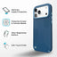 Speck Presidio2 Grip MagSafe – dėklas, skirtas iPhone 18 Pro Max / 17 Pro Max (Deep Sea)