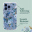 Rifle Paper Clear – dėklas iPhone 14 Pro Max (Garden Party Blue)