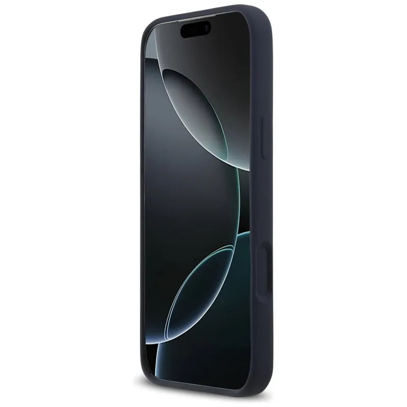 Red Bull Silicone Red Ring MagSafe – iPhone 17 Pro Max dėklas (tamsiai mėlynas)