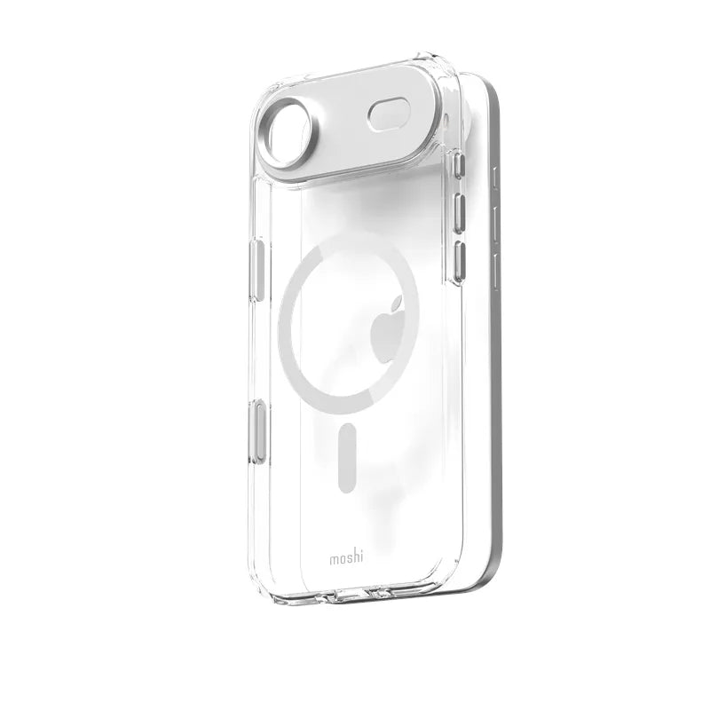 Moshi iGlaze MagSafe – dėklas iPhone Air (Luna Silver)