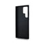 DKNY Leather Checkered Mono Pattern MagSafe - dėklas Samsung Galaxy S24 Ultra (juodas)