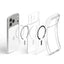 Spigen Ultra Hybrid Mag MagSafe – dėklas, skirtas iPhone 18 Pro / 17 Pro (skaidrus / grafito spalvos)