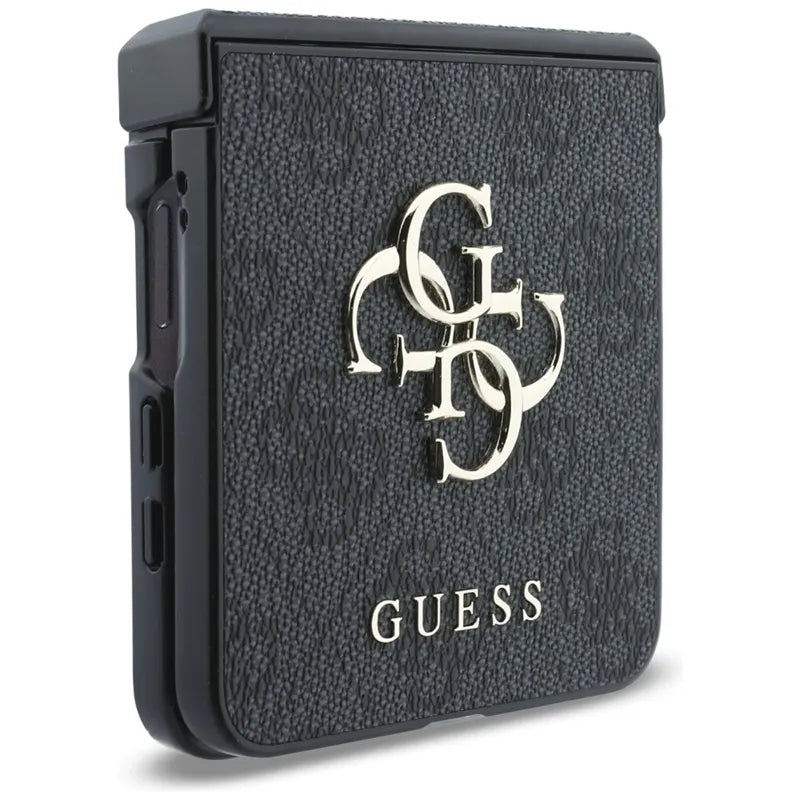 Guess Big 4G Logo – Samsung Galaxy Z Flip 8 dėklas (juodas)