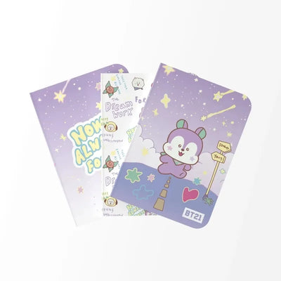 BT21 – MANG A6 sąsiuvinių rinkinys (3 vienetai)
