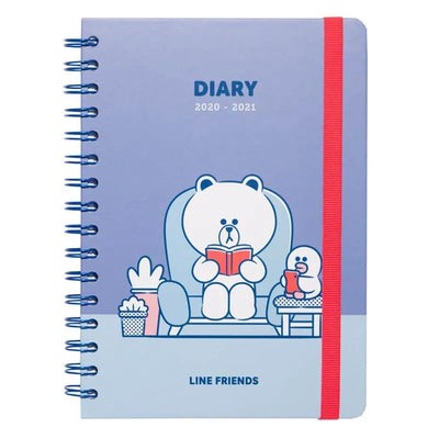 Line Friends – 2020/2021 m. A5 kalendorius
