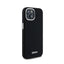 DKNY Liquid Silicone Small Metal Logo MagSafe – dėklas iPhone 15 / 14 / 13 (juodas)