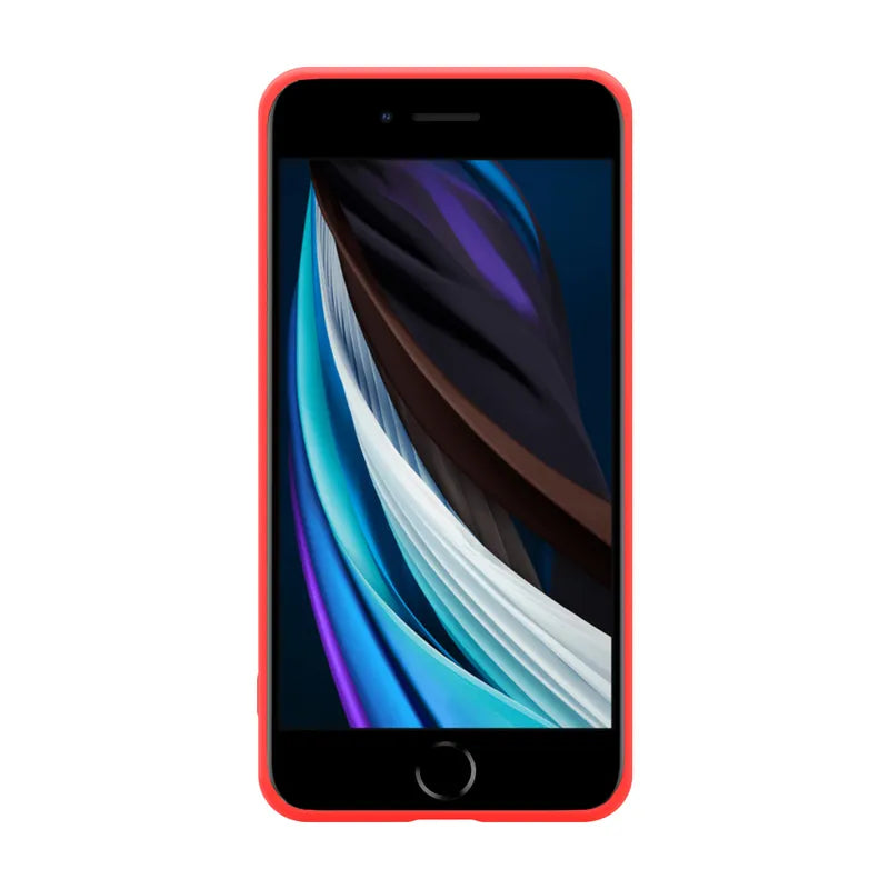 „Crong Color Cover“ – dėklas „iPhone SE (2022/2020) / 8 / 7“ (raudonas)