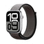 Crong Nylon - sportinis dirželis, skirtas Apple Watch 44/45/46/49 mm (tamsiai pilka)